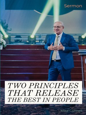 cover image of Two Principles that Release the Best in People